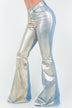 Bell Bottom Jean in Gold Foil - Minihomy