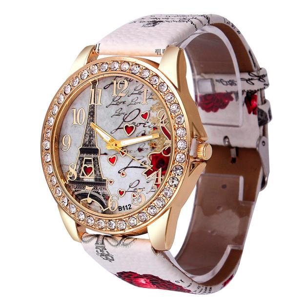 Vintage Paris Eiffel Tower Women's Quartz Watch