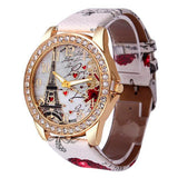 Vintage Paris Eiffel Tower Women's Quartz Watch