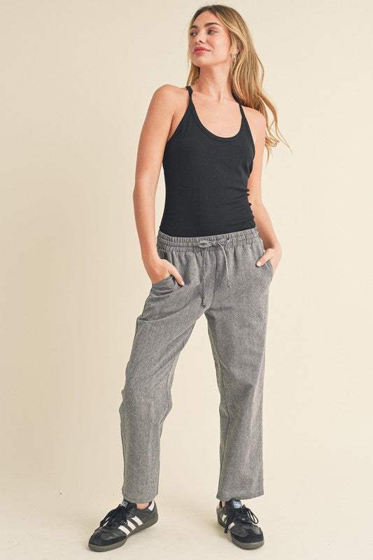 Karina High-Waisted Wide Leg Pants for Women - Minihomy