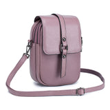 Women's Leather Crossbody Phone Shoulder Bag