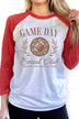Game Day Social Club Graphic Raglan T-Shirt - Unisex Sports Tee - Minihomy