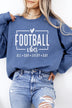 Football Vibes All Day Sweatshirt - Fall Game Day Apparel - Minihomy