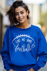 Football Sweatshirt - Gameday Fall Love Me Some - Minihomy