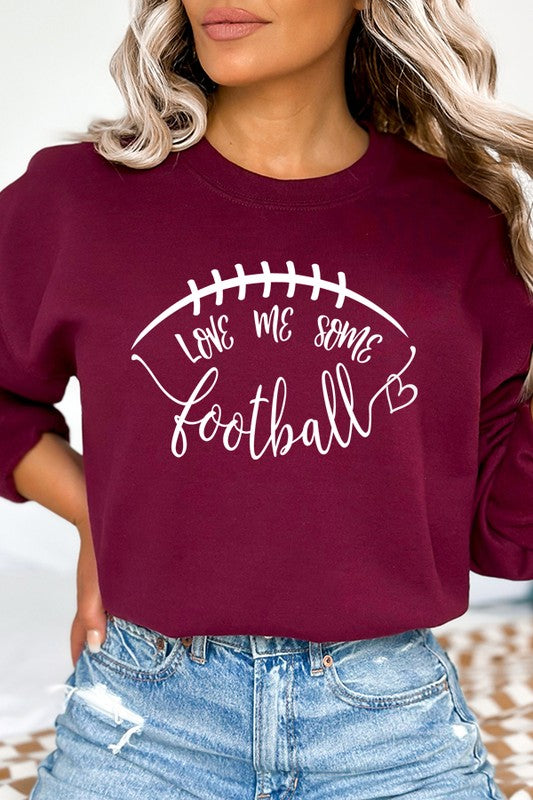 Football Sweatshirt - Gameday Fall Love Me Some - Minihomy