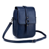 Women's Leather Crossbody Phone Shoulder Bag
