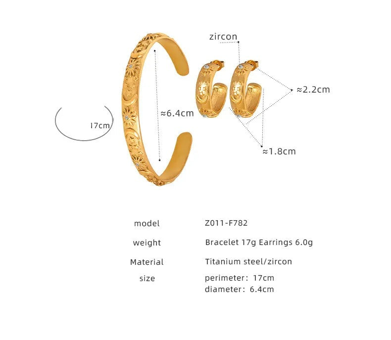 Inlaid Zircon Bracelet: Perfect All-Matching Accessory for Women - Minihomy