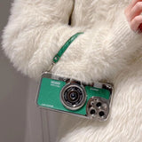 Electroplated Hand Strap Phone Case for iPhone 14 Plus