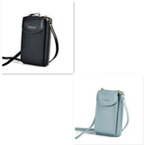 Luxury PU Leather Women's Handbag, Crossbody Bag & Wallet