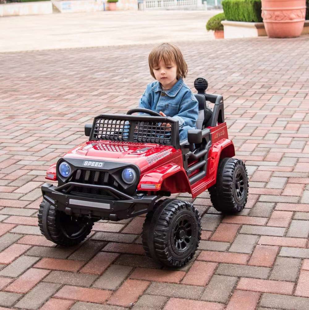 Kids Ride On Car with Remote Control - Electric Toy Car for 3-6 Year Olds
