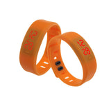 Red LED Silicone Wristband - Fashionable Party Bracelet