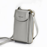 Luxury PU Leather Women's Handbag, Crossbody Bag & Wallet