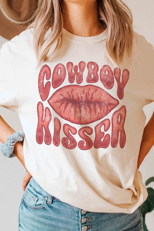 COWBOY KISSER Graphic T-Shirt - Minihomy