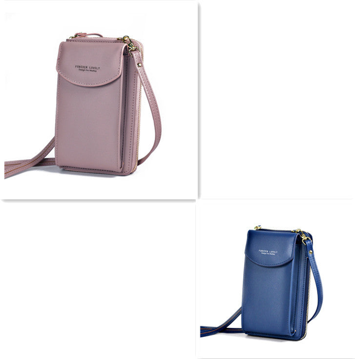 Luxury PU Leather Women's Handbag, Crossbody Bag & Wallet