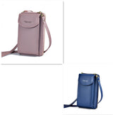 Luxury PU Leather Women's Handbag, Crossbody Bag & Wallet