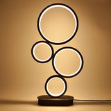 Stylish Desk Lamp with Shelf for Bedroom Office Bar