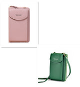 Luxury PU Leather Women's Handbag, Crossbody Bag & Wallet