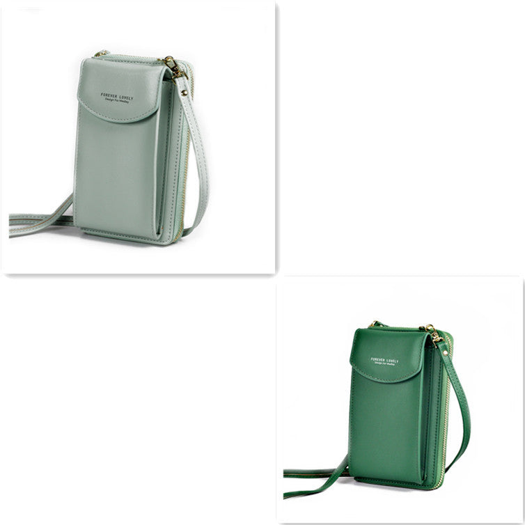Luxury PU Leather Women's Handbag, Crossbody Bag & Wallet