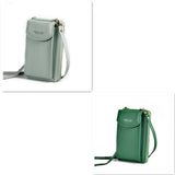 Luxury PU Leather Women's Handbag, Crossbody Bag & Wallet