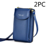 Luxury PU Leather Women's Handbag, Crossbody Bag & Wallet