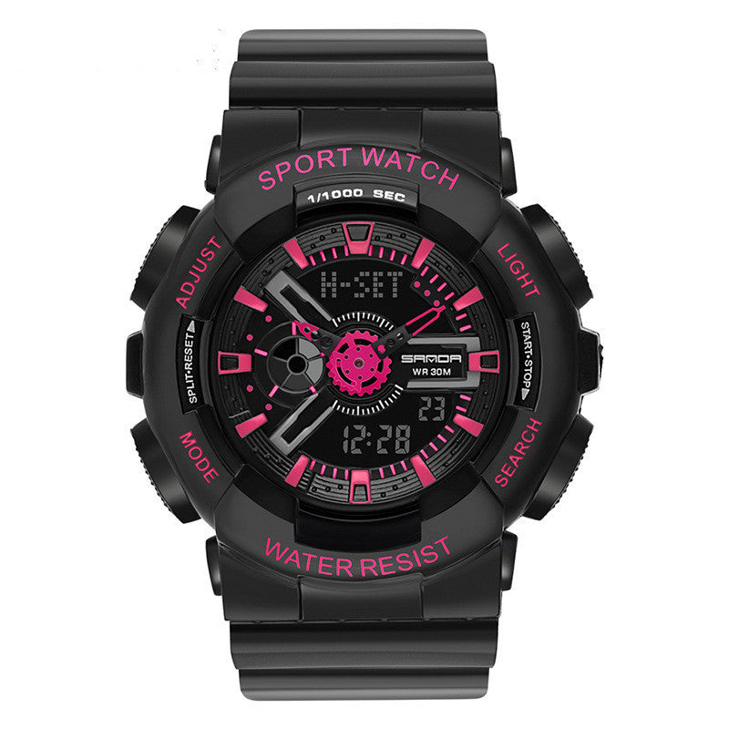 Sanda Multi-Function Sports Watch: Digital Fitness Tracker