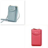 Luxury PU Leather Women's Handbag, Crossbody Bag & Wallet