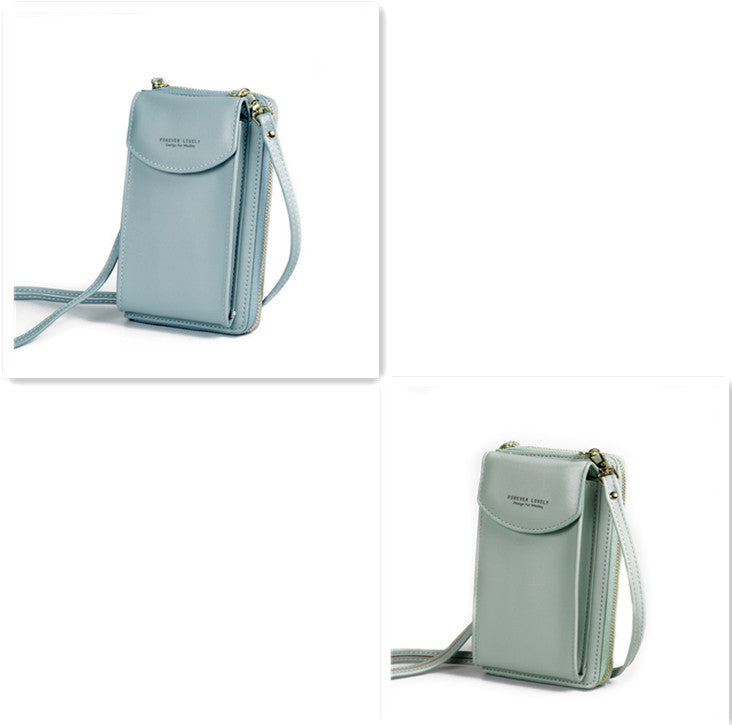 Luxury PU Leather Women's Handbag, Crossbody Bag & Wallet