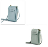 Luxury PU Leather Women's Handbag, Crossbody Bag & Wallet