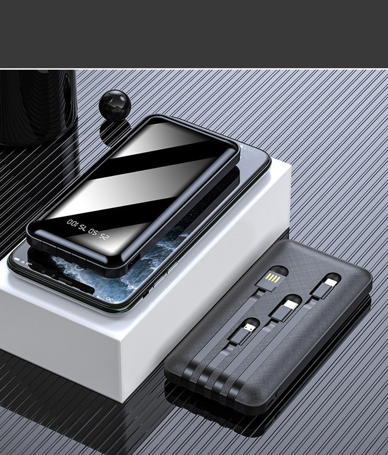 High-Capacity Portable Power Bank: Fast Charging