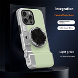 Magnetic Stereo Camera Phone Case - Creative Hardshell