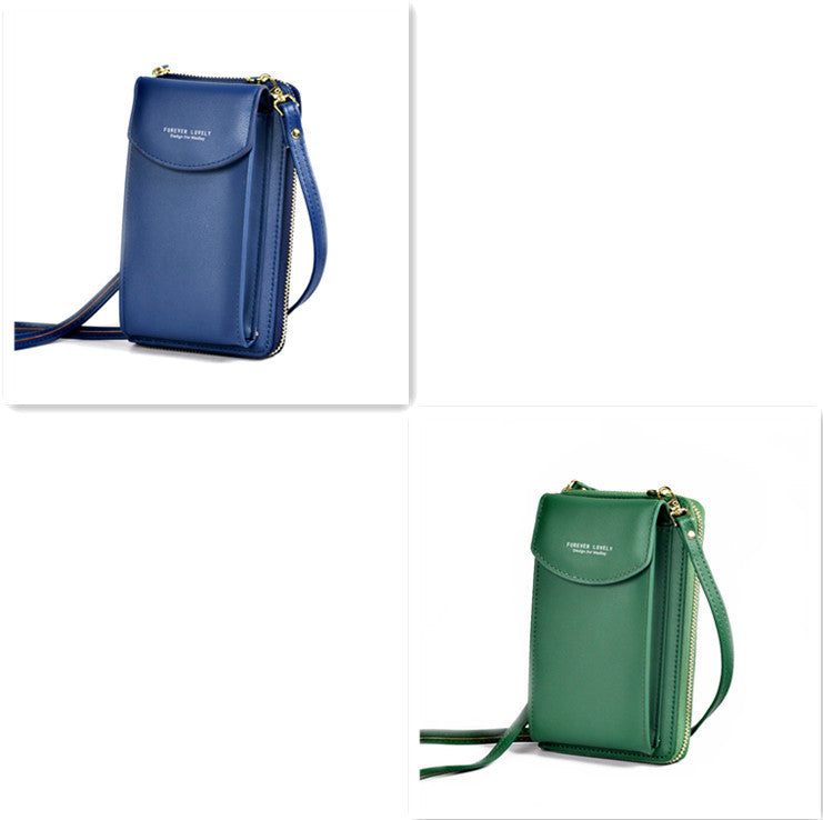 Luxury PU Leather Women's Handbag, Crossbody Bag & Wallet