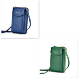 Luxury PU Leather Women's Handbag, Crossbody Bag & Wallet
