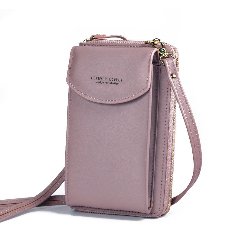 Luxury PU Leather Women's Handbag, Crossbody Bag & Wallet