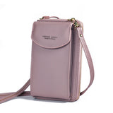 Luxury PU Leather Women's Handbag, Crossbody Bag & Wallet