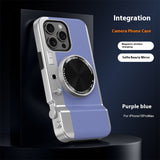 Magnetic Stereo Camera Phone Case - Creative Hardshell