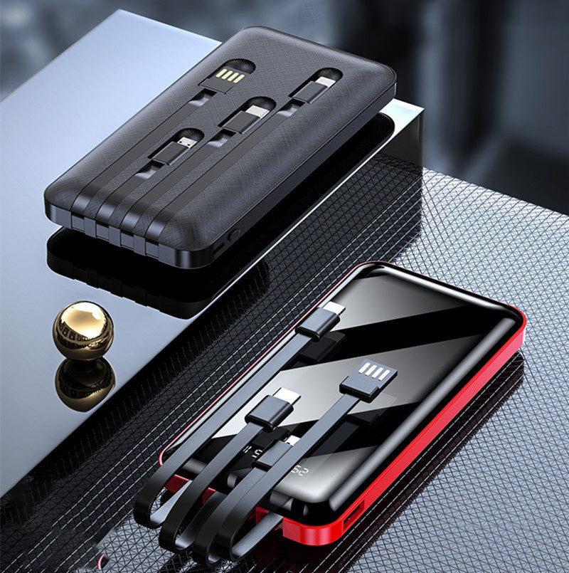 High-Capacity Portable Power Bank: Fast Charging