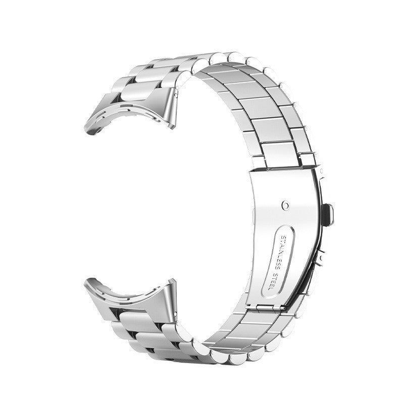 Milanese Loop Watch Band: Stainless Steel & Silicone