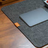 Felt Desk Mouse Pad - Simple & Stylish Office Accessory