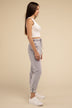Acid Wash Fleece Sweatpants with Pockets - Comfy & Stylish - Minihomy