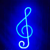 Note Neon Bar Room Decorative Lights - Minihomy