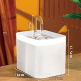 Automatic Cat Water Fountain, 1.5L Self-Cleaning Pet Drinker