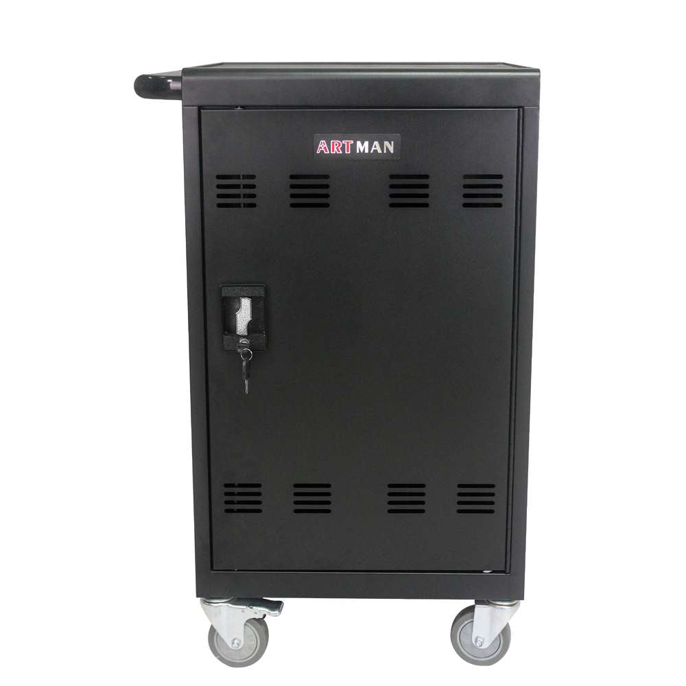 Mobile Charging Cart: 32-Bay Chromebook, Tablet & Laptop Station