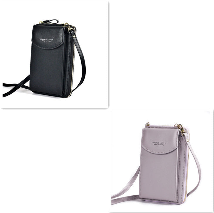Luxury PU Leather Women's Handbag, Crossbody Bag & Wallet