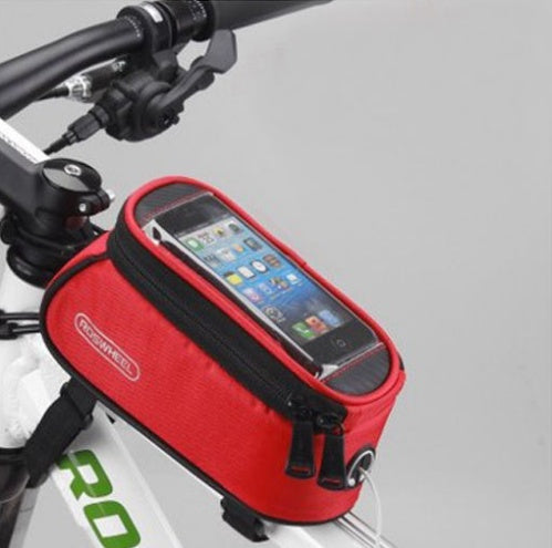 ROSWHEEL Bike Frame Bag for iPhone - Compatible with Apple