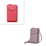 Luxury PU Leather Women's Handbag, Crossbody Bag & Wallet