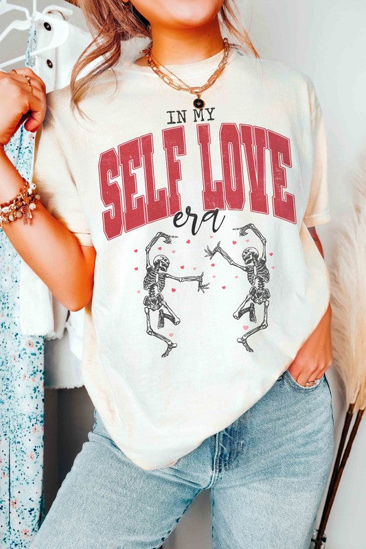 Plus Size - In My Self Love Era Graphic T-Shirt - Minihomy