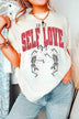 Plus Size - In My Self Love Era Graphic T-Shirt - Minihomy