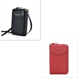 Luxury PU Leather Women's Handbag, Crossbody Bag & Wallet