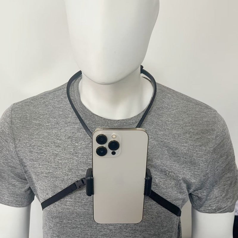 360° Rotating Sports Camera Phone Mount - Halter Collar for Outdoor Adventures
