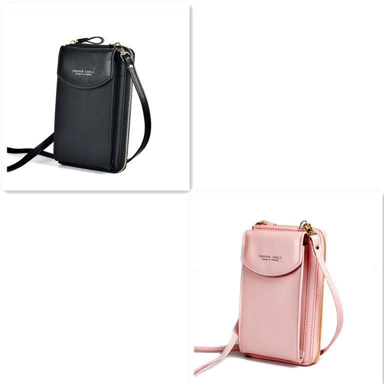 Luxury PU Leather Women's Handbag, Crossbody Bag & Wallet